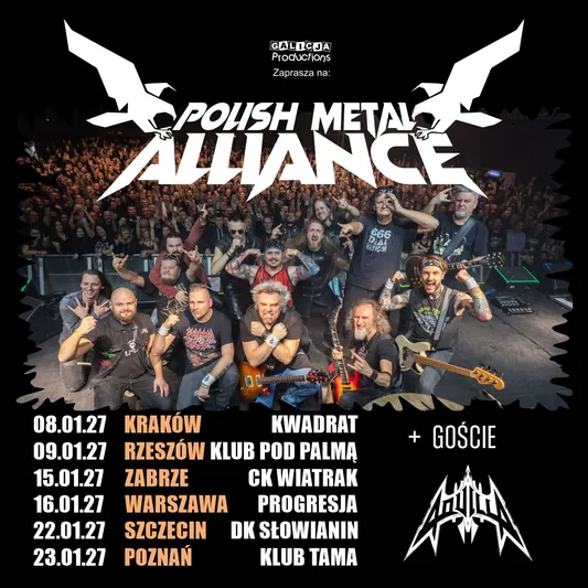 Polish Metal Alliance + gość Aquilla